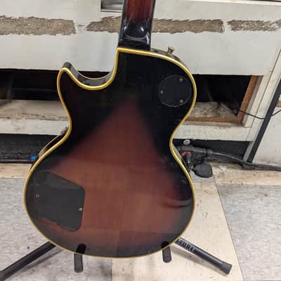 Cortez Les Paul Style Electric Guitar - Vintage Sunburst, Lawsuit Era Copy, Block Inlays image 9