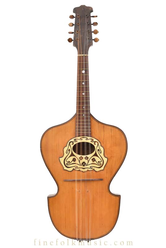 1900s Glaesel Vienna Mandolin for English market image 1
