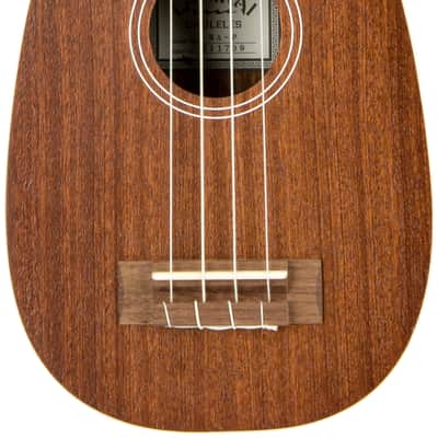 LANIKAI MA-P Mahogany Pineapple Sopran Akustik-Ukulele inkl. Tasche image 2