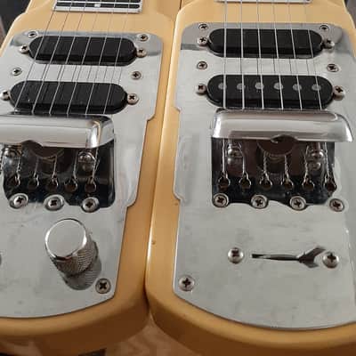 Vintage 60s Fender STRINGMASTER D6 Doubleneck 6 Steel Slide Guitar image 4