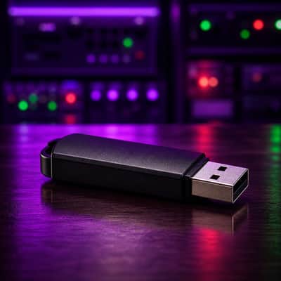 USB Flash Drive ready for use for USB Floppy Disk Drive Emulator N-Drive Musical image 1