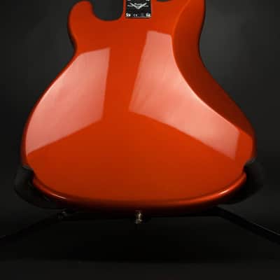 Fender Custom Shop 1966 Precision Bass Closet Classic - Candy Tangerine with Painted Headcap image 7