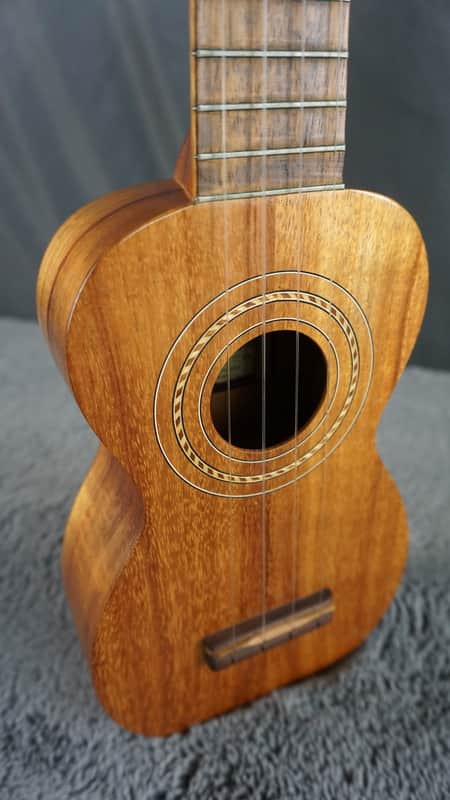 aNueNue Model 1879 Koa 19th Century Vintage Replica Solid Koa Soprano Ukulele image 1