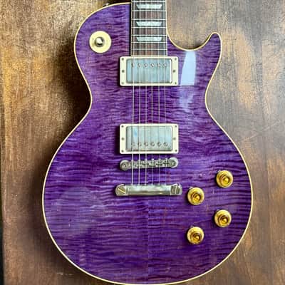 Gibson Murphy Lab '59 Custom Shop Les Paul 2023 - Trans Purple Aged _ R9 1959 historic reissue image 1