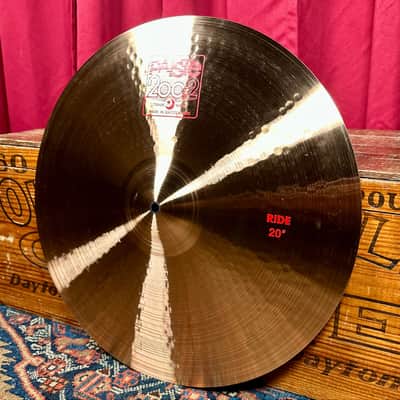 20" Paiste 2002 Ride Cymbal 2436g *Video* image 2