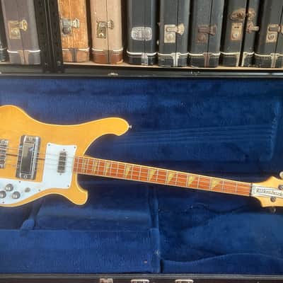 1979 RICKENBACKER 4001 BASS IN MAPLEGLO FINISH WITH ORIGINAL CASE image 1