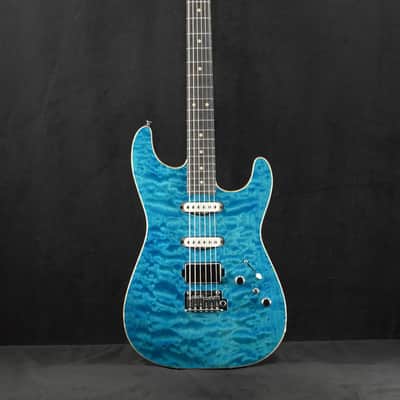 Tom Anderson Baritom Drop Top Bora Bora Blue with Binding image 2