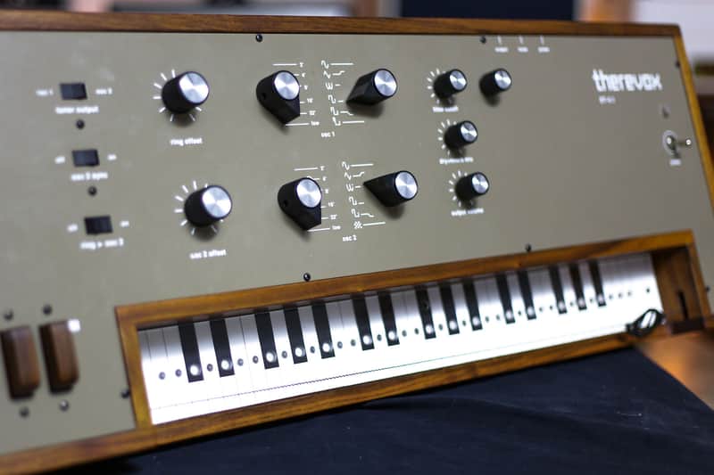THEREVOX ET-4.1 ANALOG SYNTHESIZER ONDES MARTENOT CLONE W/ ROAD CASE grlc2024 image 1
