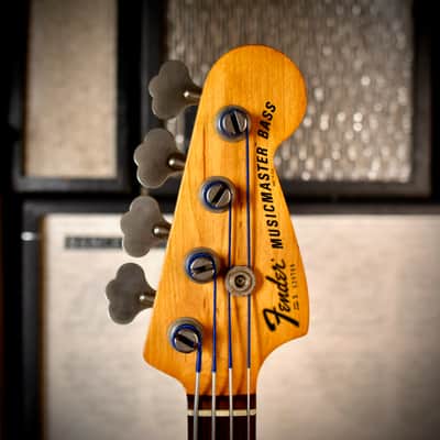 Fender Musicmaster Bass White Refinish 1978 image 3