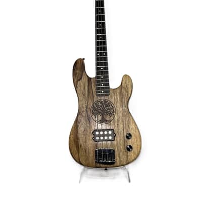 ACs Custom Guitars 4 String Bass 2025 - Natural Tung Oil image 10