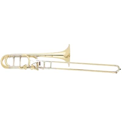 S.E. Shires Model Q36YA Q-Series Bass Trombone with Dual Axial Flow Valves image 1