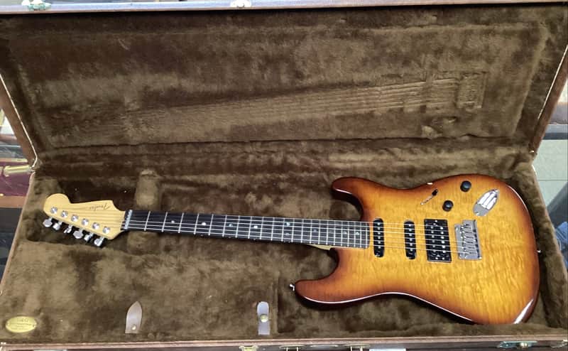 Fender American Deluxe Stratocaster FMT HSS 2004 - 2009 | Reverb