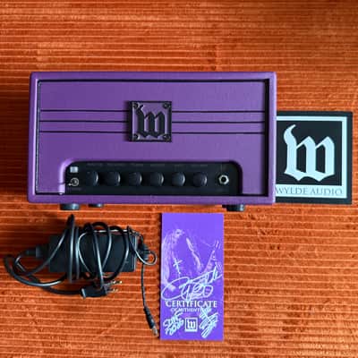 Wylde Audio Wylde Audio 50 - 50W Mini Amp Head - Limited Edition Purple 2026 - Purple image 1