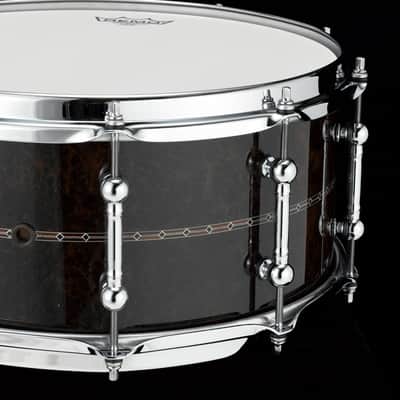 Tama TBWS1465S-GCS WALNUT/BUBINGA STAR Reserve Snare Drum #3 14"×6.5" image 4