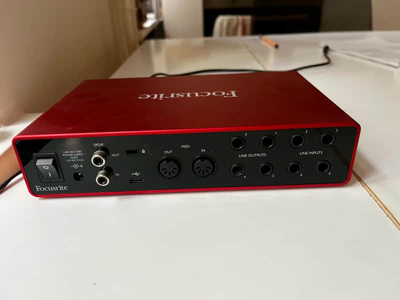 Focusrite Scarlett 8i6 3rd Gen USB Audio Interface image 1