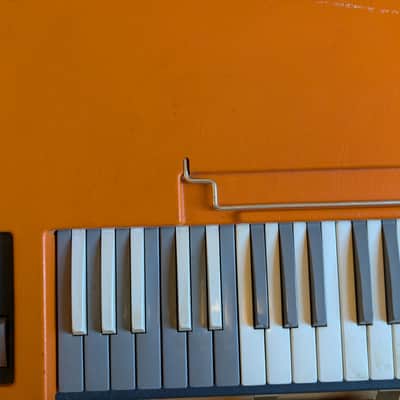 Farfisa Fast 2 49-Key Organ 1968 - 1971 - Orange - For Parts Only image 5