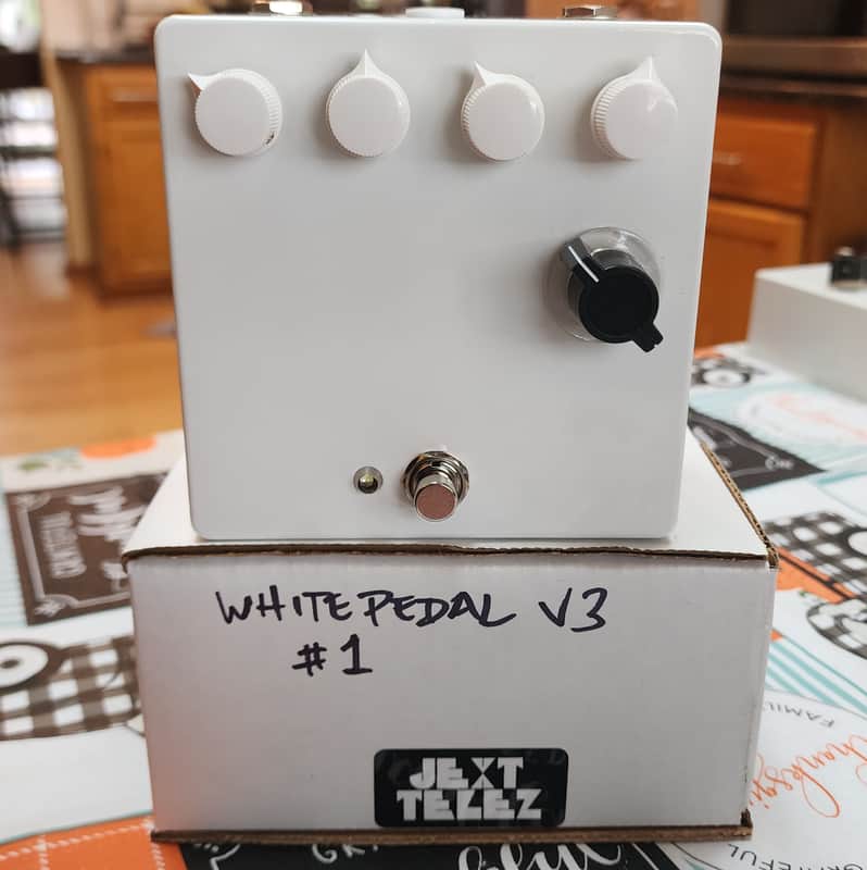 Jext Telez White Pedal V3 2023 - White image 1