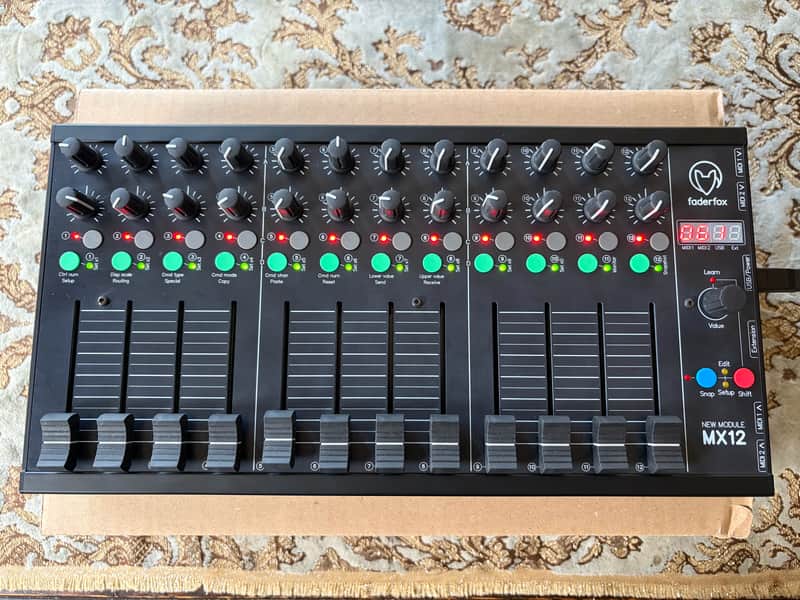 Faderfox MX12 Midi Controller - MINT - Free Shipping image 1