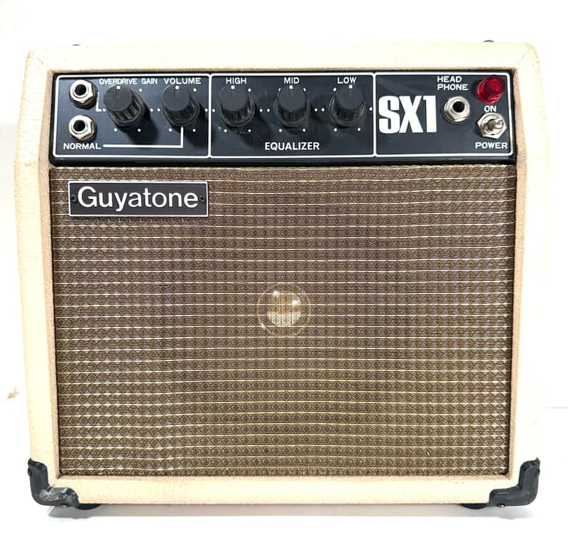 Guyatone SX1 combo amp 1980s - White tolex image 1
