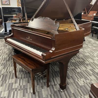 Steinway Model B 6'11" Grand Piano 1888 (Restored) - Satin Brazilian Rosewood image 3