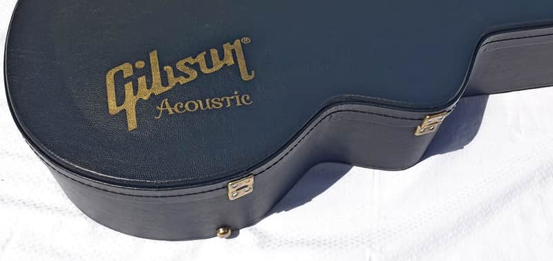 Gibson SJ 200 Custom Case ROT VINTAGE Old Stock Gitarrenkoffer image 1