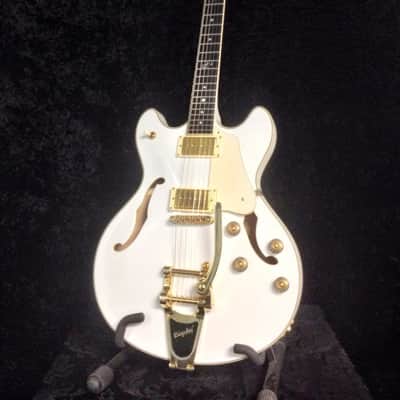 Schecter Robin Zander Signature Corsair Electric Guitar - Gloss White image 1