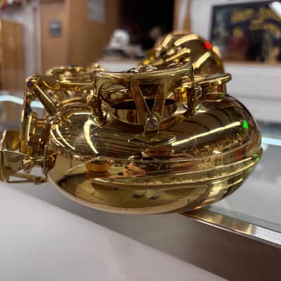 Hollywood Winds H-603L Tenor Saxophone Gold Finish w/ Case & Accessories image 13