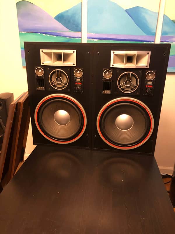 Rare Vintage 1970's Sansui SP-X6900 Speakers w/ Original Japanese