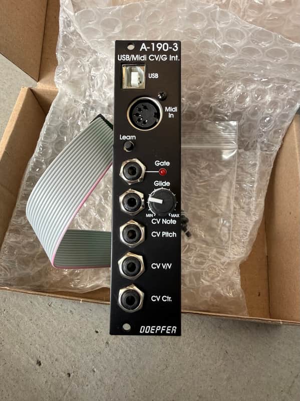 Doepfer A-190-3V USB / MIDI CV/ Gate Interface Vintage Edition 2010s - Black image 1