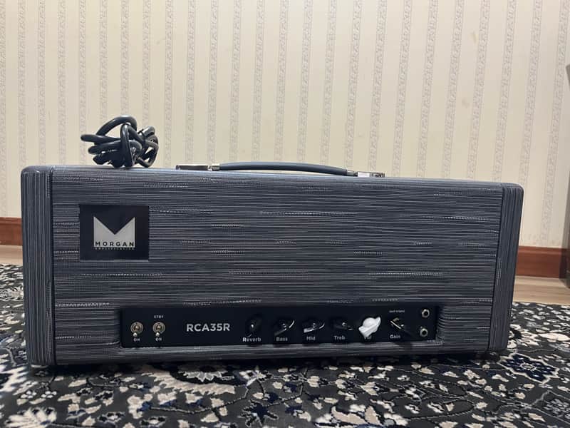 Morgan Amplification RCA35R 35w Guitar Head with Reverb 2022 - Twilight image 1
