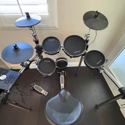 Alesis Command Mesh Kit Electronic Drum Set 2010s - Black image 2