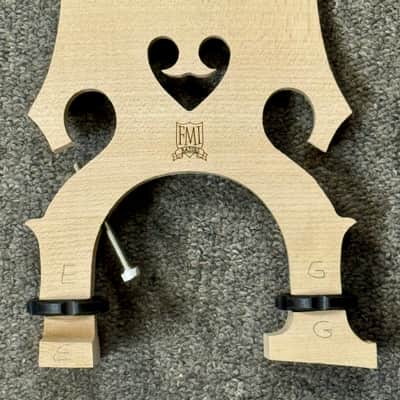 FMI No-Slam Bridge for Upright Bass Adjustable, Can't Fall Over When Playing! image 3
