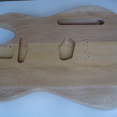 Quarter Sawn American Sycamore T Style Guitar Body for Telecaster® Neck Made in USA image 5