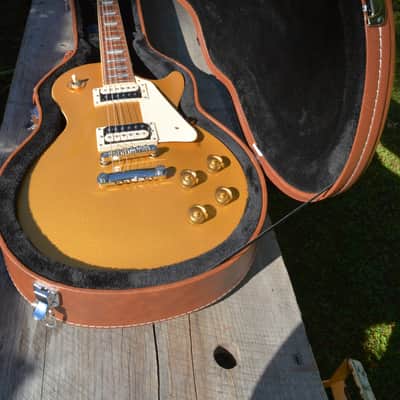 2018 Epiphone Les Paul Traditonal PRO III, 60's Goldtop w/Coil Splitting and New Cosmetic mods, New Set-Up & New Garry Brown Hardshell Case image 22
