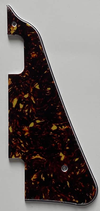 For Fit Gibson Epiphone Les Paul LP P90 Style Guitar Pickguard 4 Ply Brown Tortoise image 1