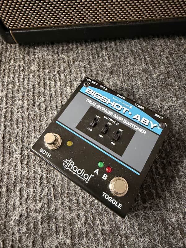 Radial Bigshot ABY True-Bypass Amp Switcher V2