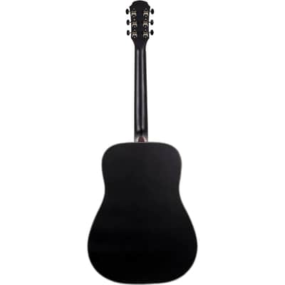 Aria 111-MTBK Vintage 100 Dreadnought Spruce Top Mahogany Neck 6-String Acoustic Guitar image 2