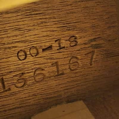 Amazing players grade Martin 00-18 1954 with rich and punchy vintage sound - don't miss this one Bild 15