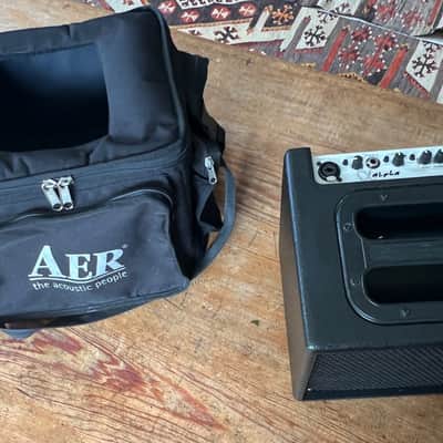 AER Alpha 2-Channel 40-Watt Acoustic Guitar Combo 2020s Black image 3