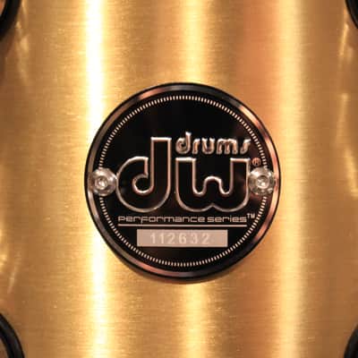 DW Performance Series 8X14 Thin Brass Snare Drum - New! image 4