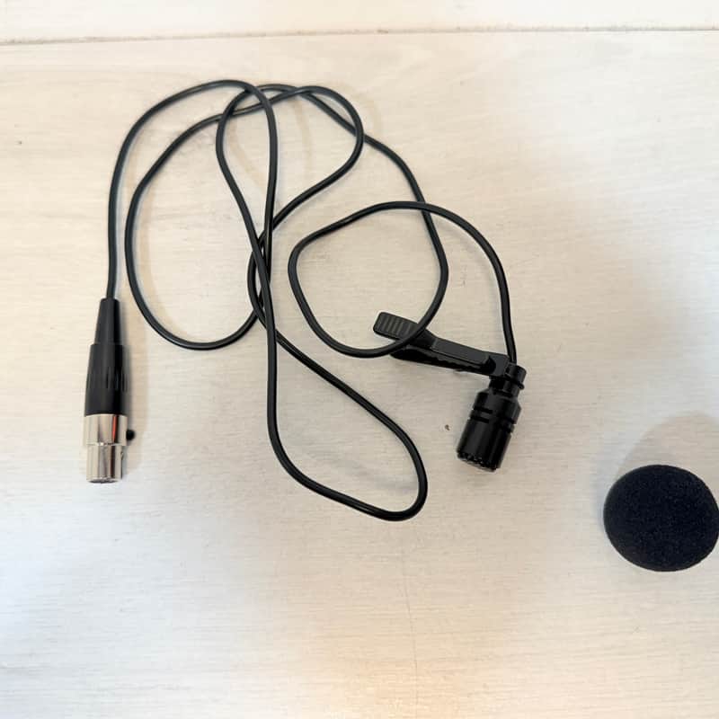 Unknown Lavalier Microphone — Mini XLR (TA3F) Connector — Clip-On Lapel Mic image 1
