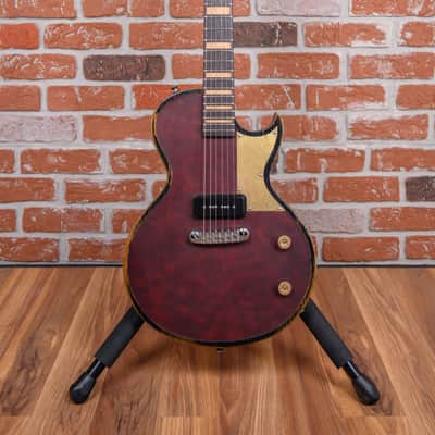 Paoletti Seicento Loft P90 Vampire Burgundy Leather Top 2024 w/OHSC image 4