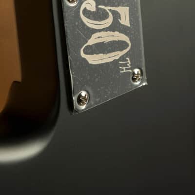 Fender Limited Edition 50th Anniversary Iron Maiden Steve Harris Precision Bass - Maple Satin Black image 6