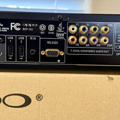Oppo BDP-103 3D Blu-Ray Player w/ Remote, HDMI Cable, Bag, Box; Tested SEE VIDEO image 7