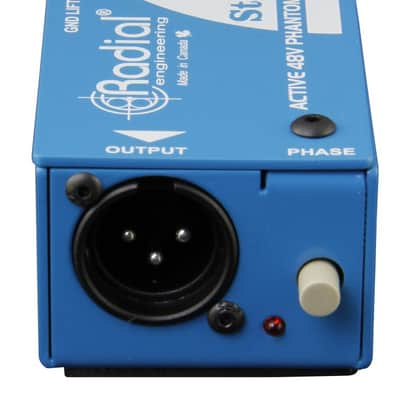 Radial SB-1 Stagebug Compact Active DI for Acoustic Guitar & Passive Bass Bild 3
