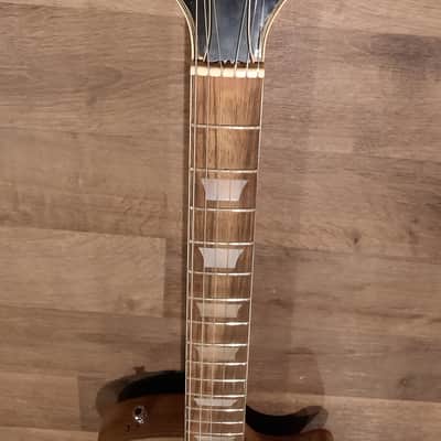 Harmony H-90 w/Bigsby-style Vibrato, Single Cut Late 70s Lawsuit Era Red Cherryburst image 10