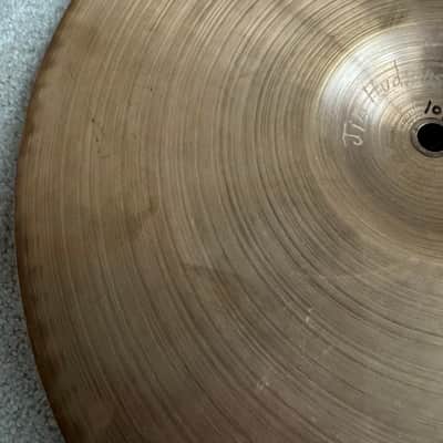 Paiste Black Label 14 inch 2002 Hi Hat Cymbals - 980 1070 Grams - 617xxx 1976 - Cu image 10