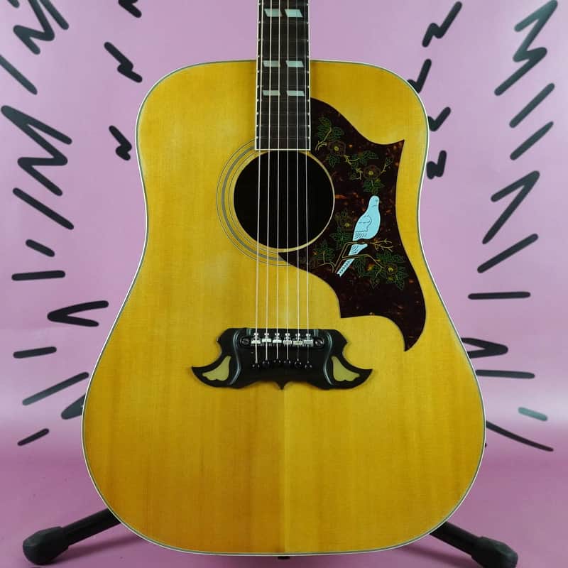 Tomson TGF351 Dove Copy 1970's Natural MIJ Japan Kiso Suzuki | Reverb