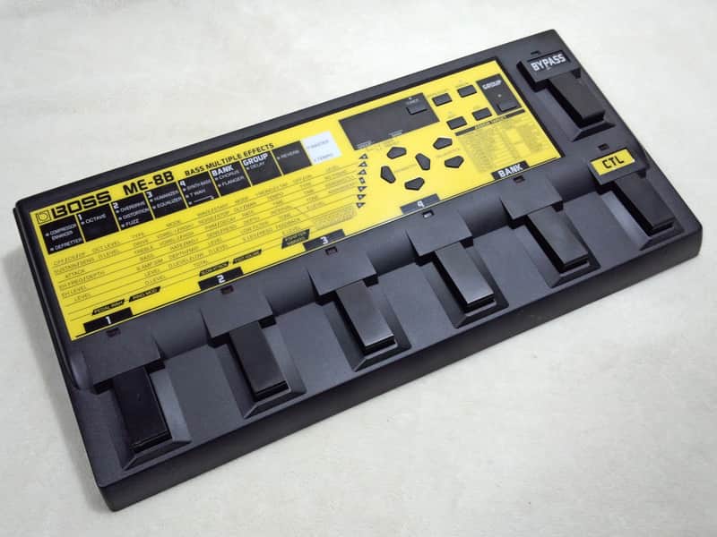 Boss ME-8B Bass Multiple Effects Pedal image 1