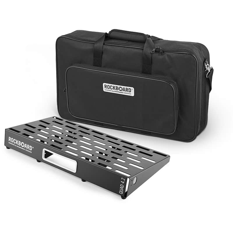 Rockboard QUAD-4.2-B Pedalboard with Gig Bag image 1